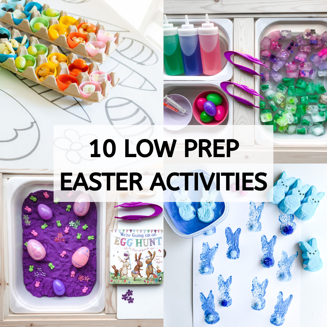 Easter Activities for Preschool - Easy and Fun Ideas! - LOW LIFT FUN