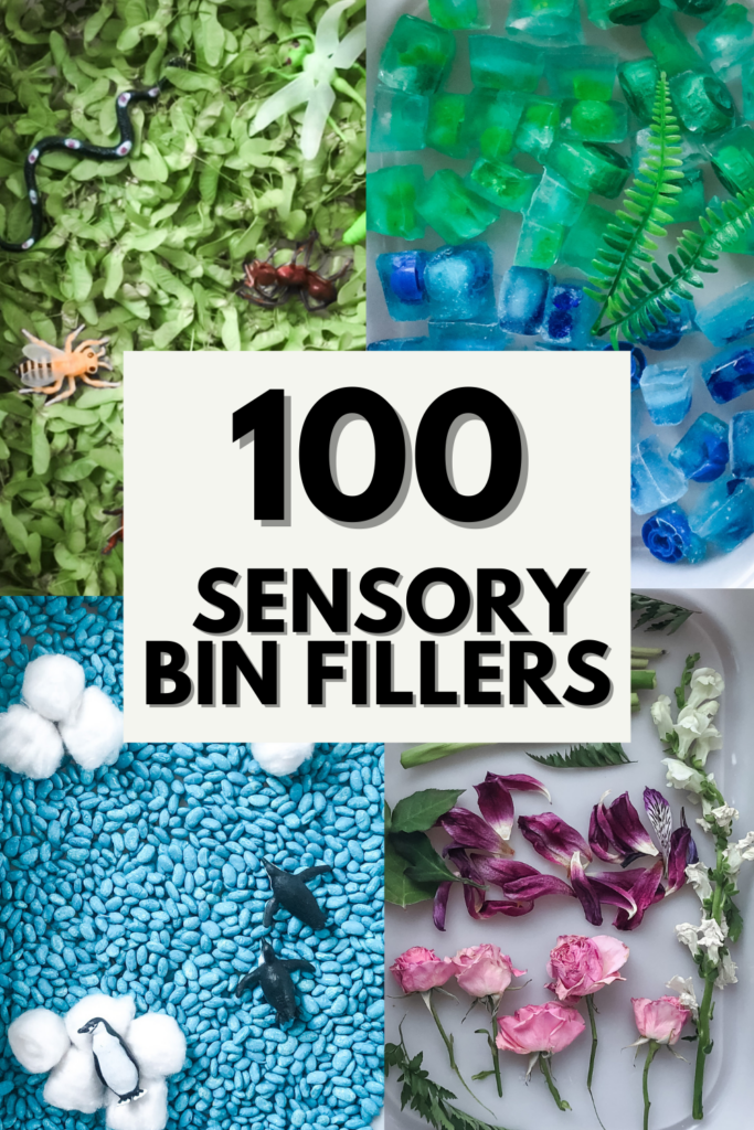 17 of the Best Sensory Bin Fillers - Keep Calm And Mommy On