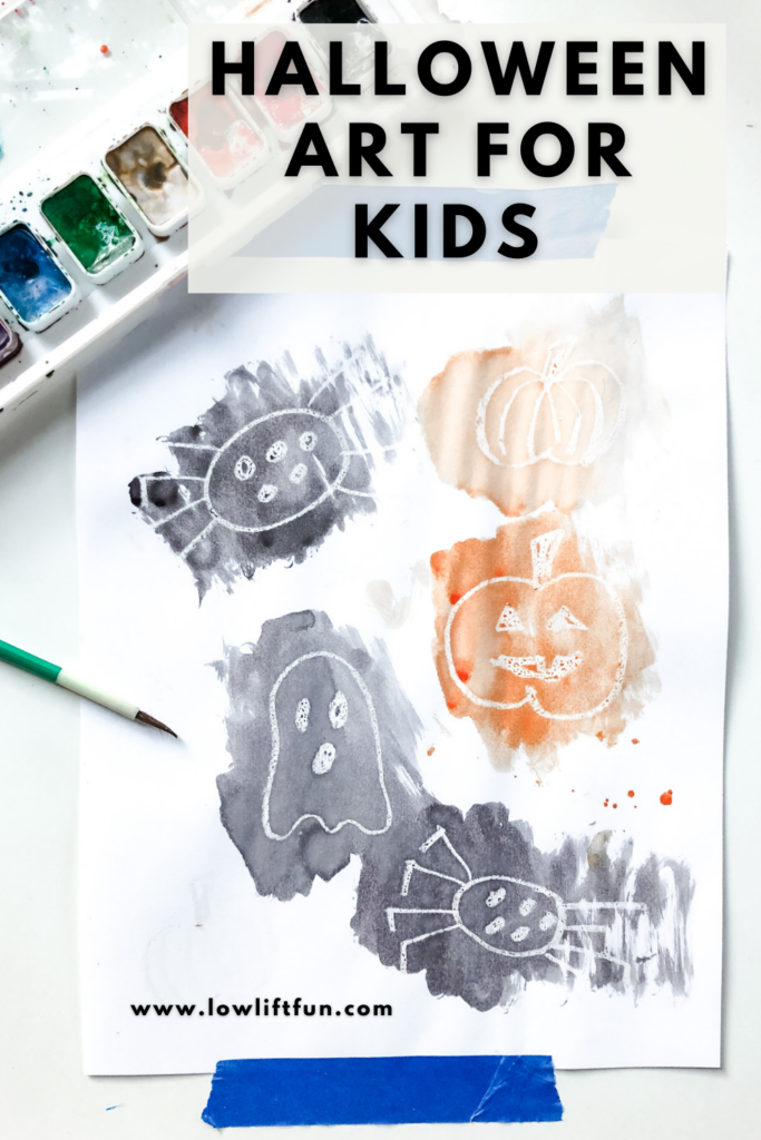 Best Fall Activities for Kids - magic painting