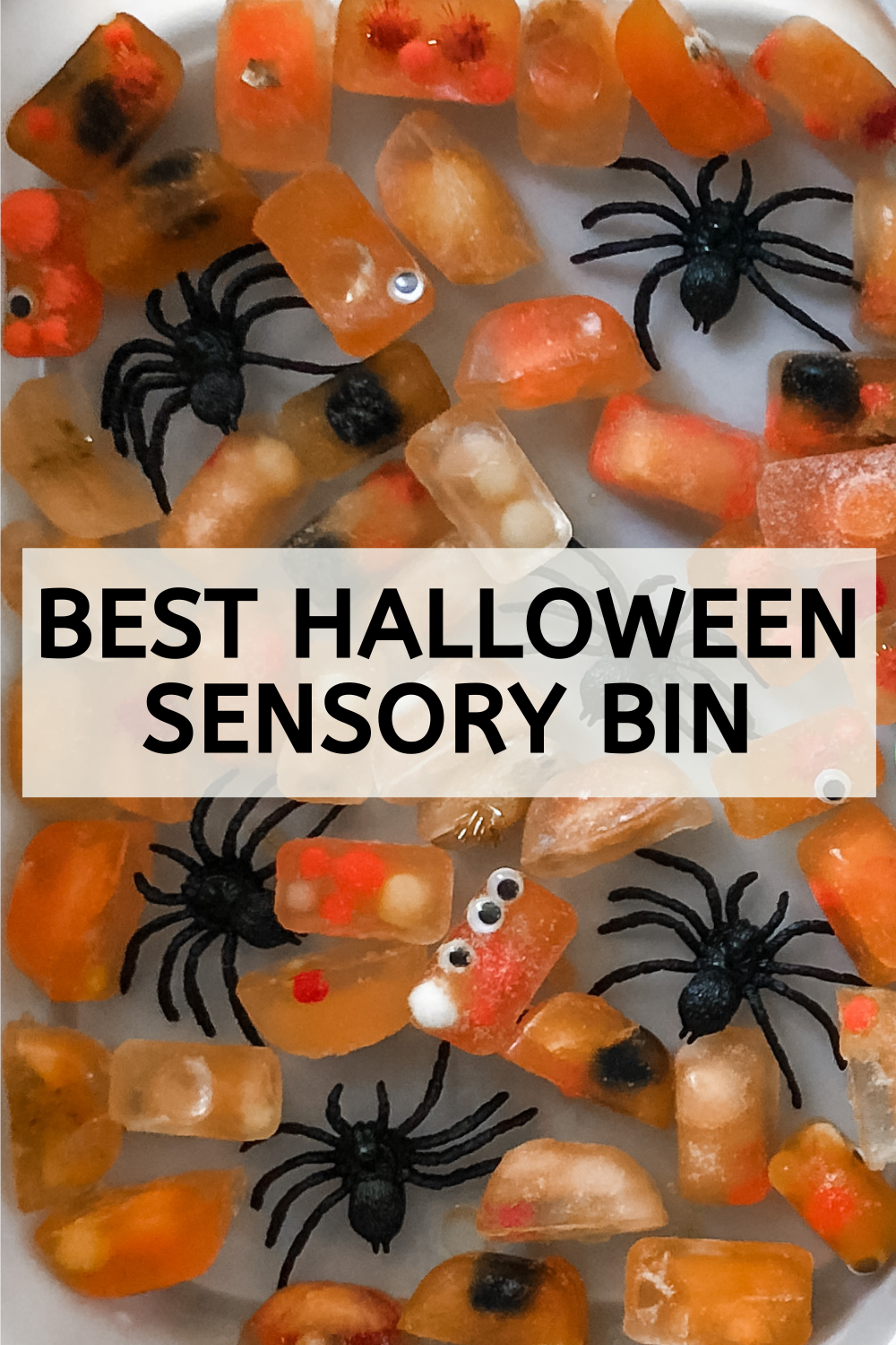 The Best Halloween Sensory Bin for Toddlers