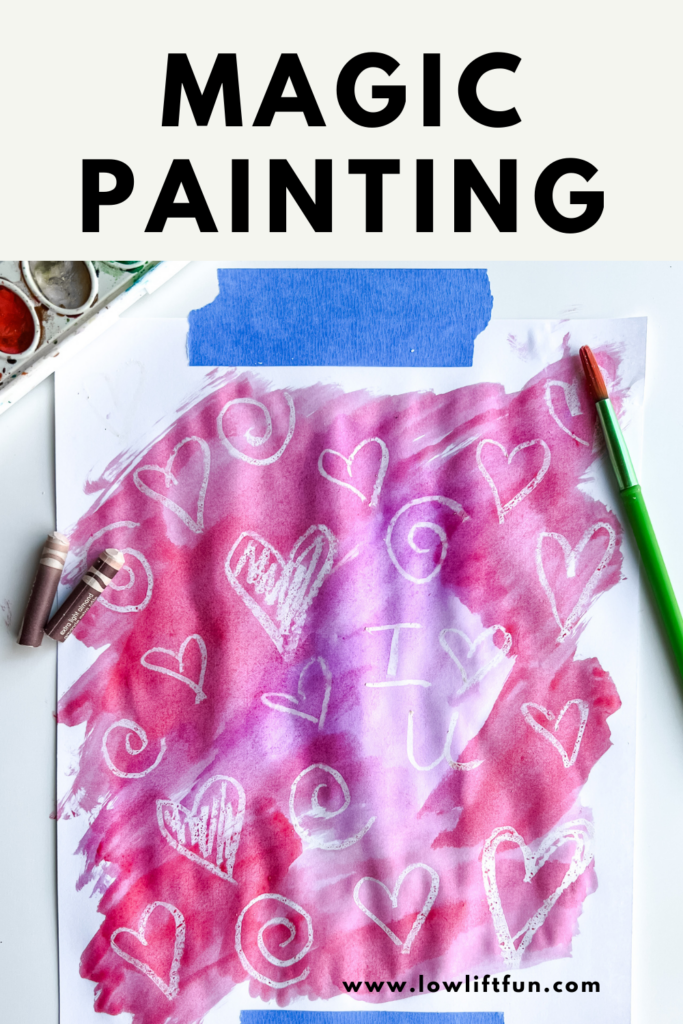 50 Easy Things to Do with Toddlers - Magic Painting