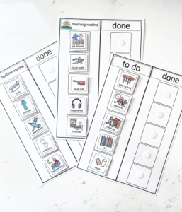 Visual Schedule for Kids - Printable Digital Download - LOW LIFT FUN