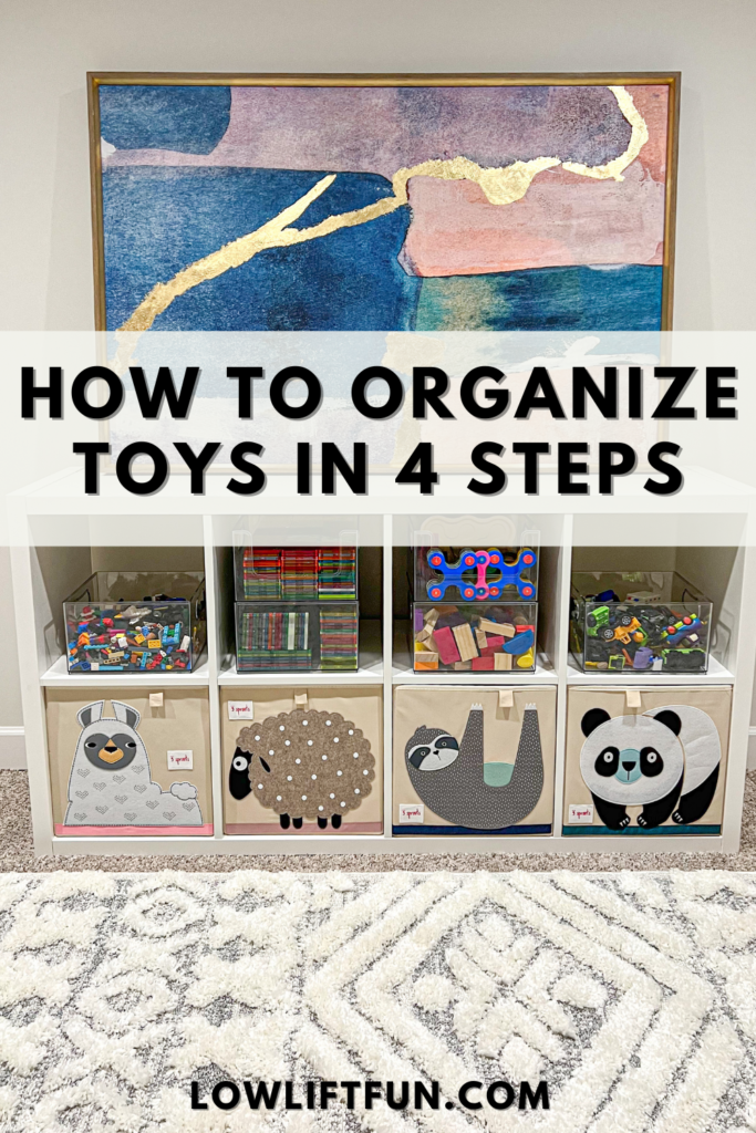 Easy Steps to Organize Kids Toys