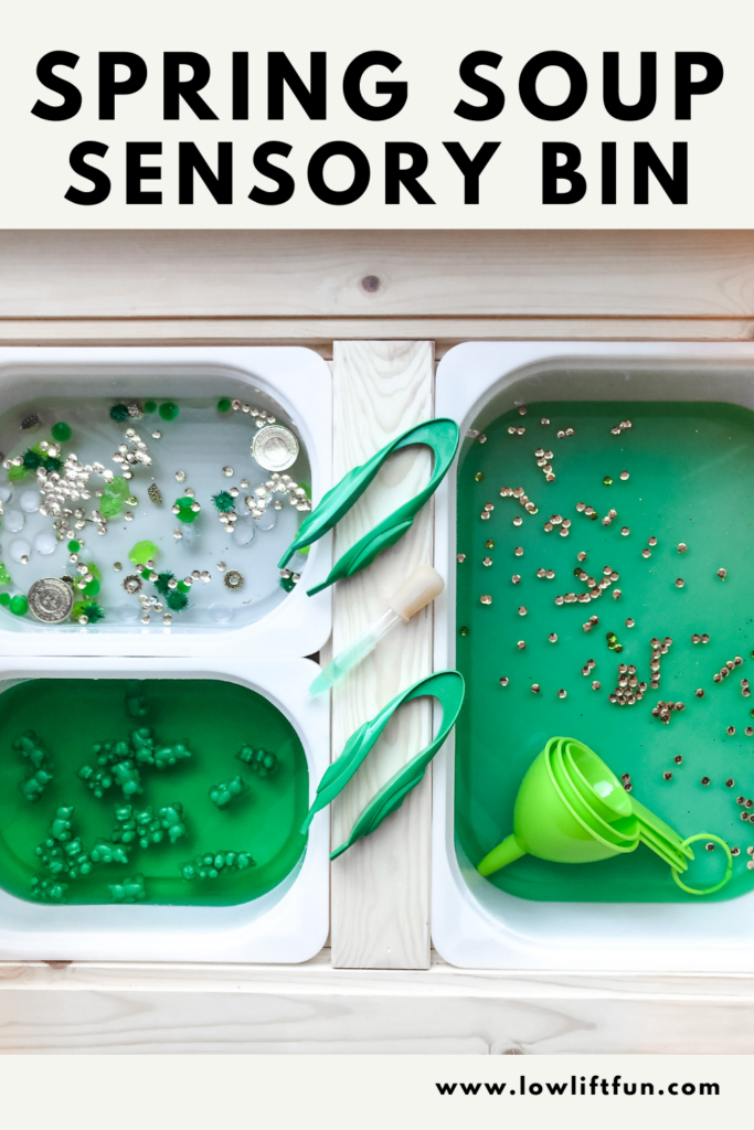 Fun Spring Activities for Kids: sensory table 