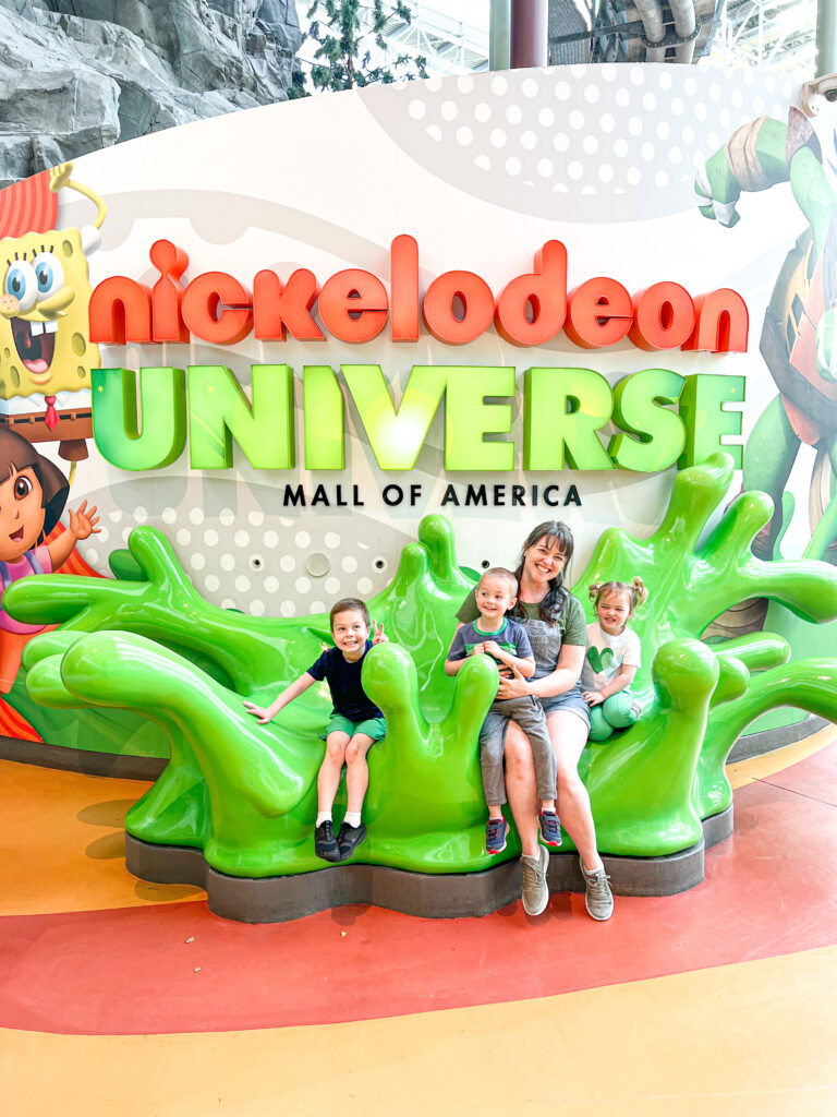 Tips for Mall of America with Kids: Nickelodeon Universe
