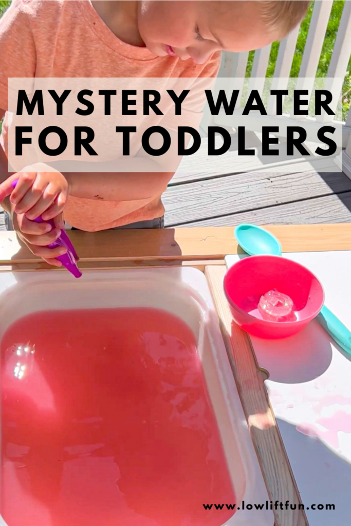 25 BEST Water Activities for Kids: mystery water