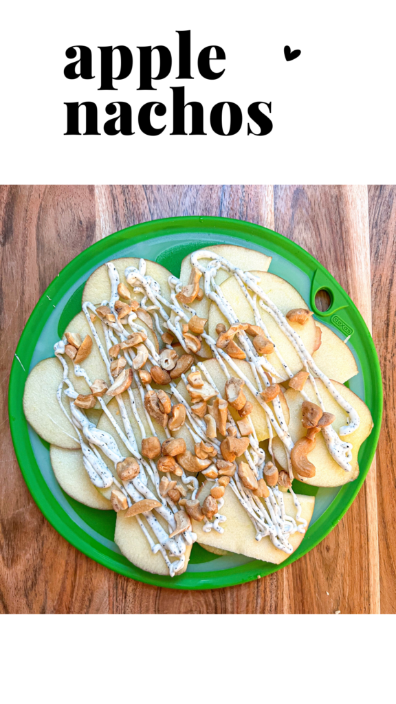 Fun After School Snacks for Kids: apple nachos