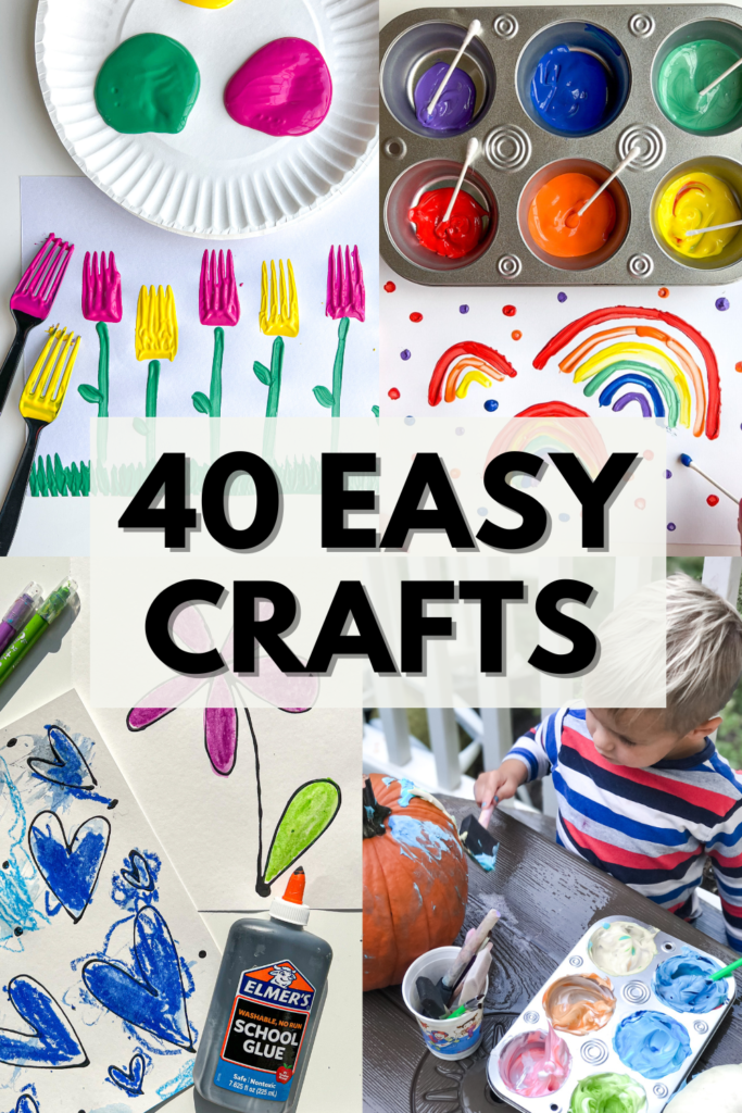 37 Easy Art Projects For Kids Of All Ages, 41% OFF