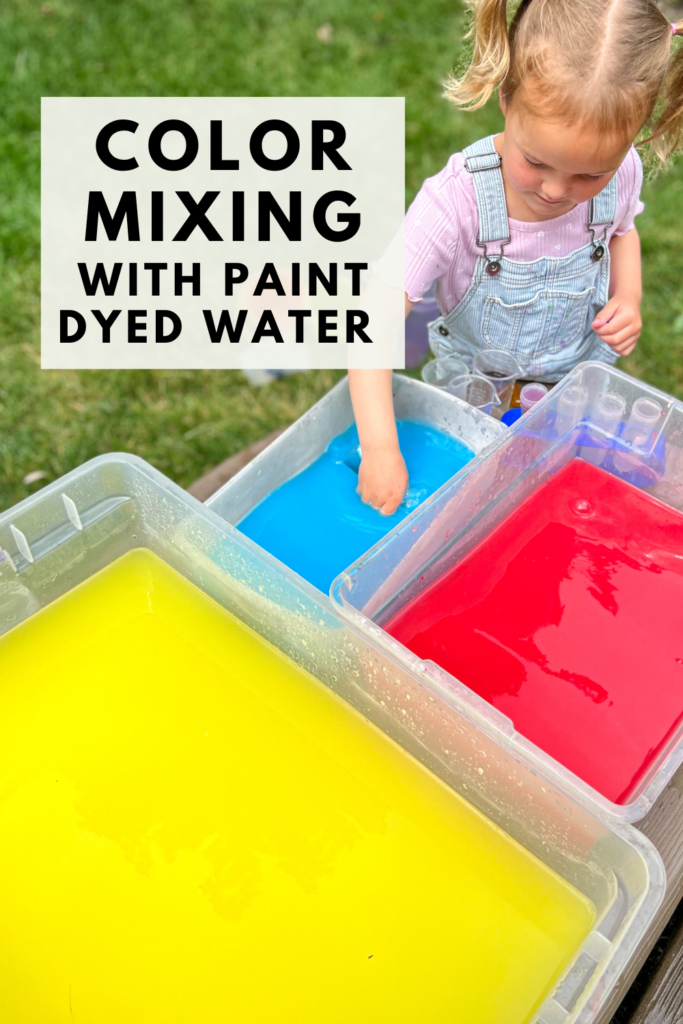 50 Easy Crafts for Kids: color mixing