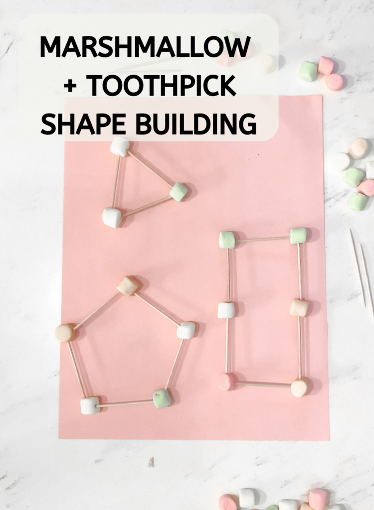 50 Easy Crafts for Kids: toothpick shapes