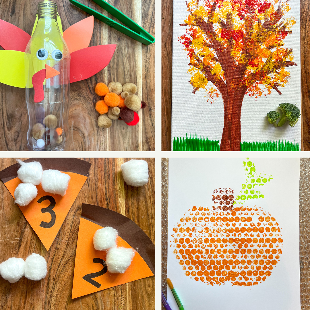 November Crafts for Kids – Thanksgiving themed