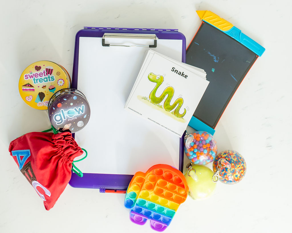 Social Emotional Preschool Activities: Calming Kit