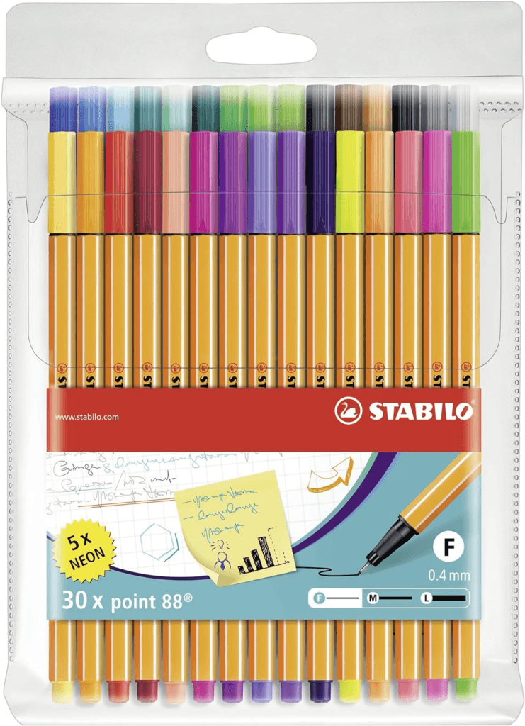 Gift Ideas for Artistic People - best STABILO supplies