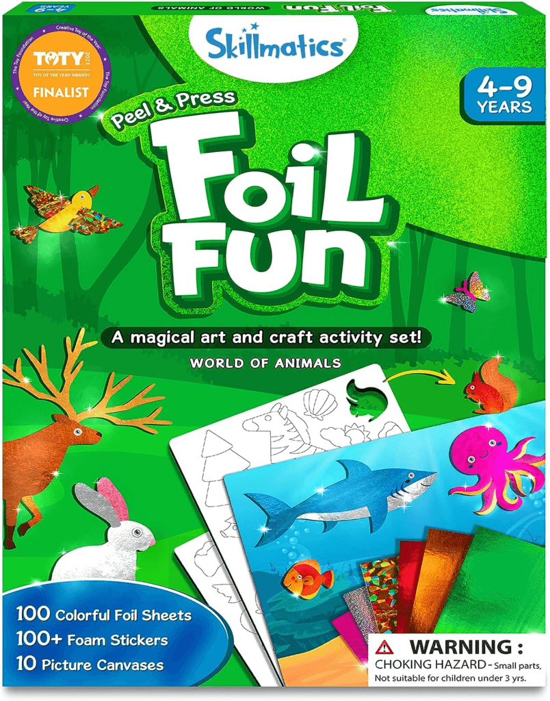 Gift Ideas for Artistic People and Crafty Kids - Foil Fun