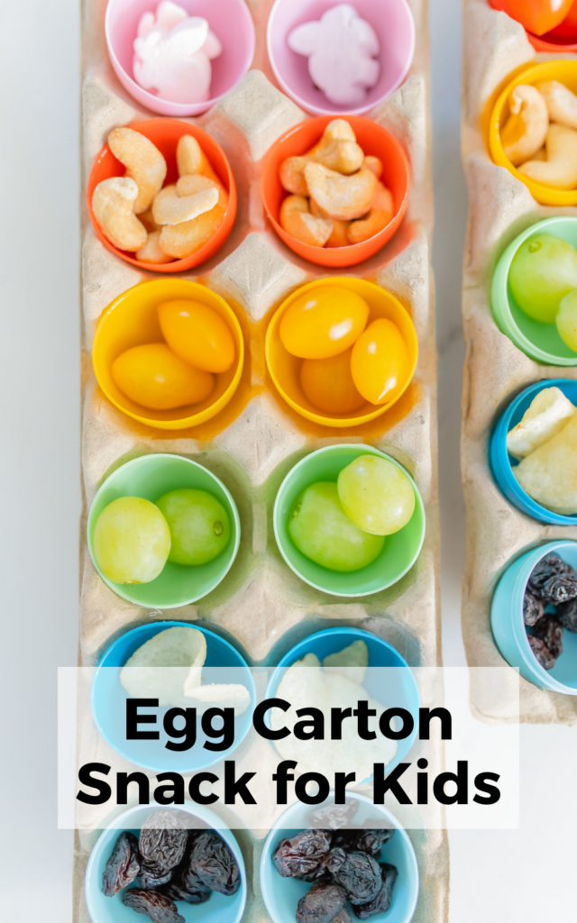 How to Make the BEST Snack for Easter with Plastic Eggs and Egg Cartons!