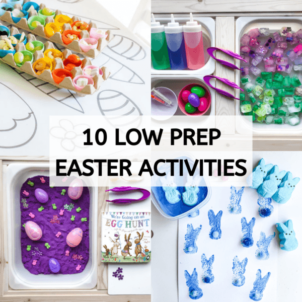 Easter Activities for Preschool - Easy and Fun Ideas! - LOW LIFT FUN