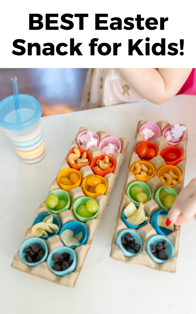How to Make the BEST Snack for Easter with Plastic Eggs and Egg Cartons!