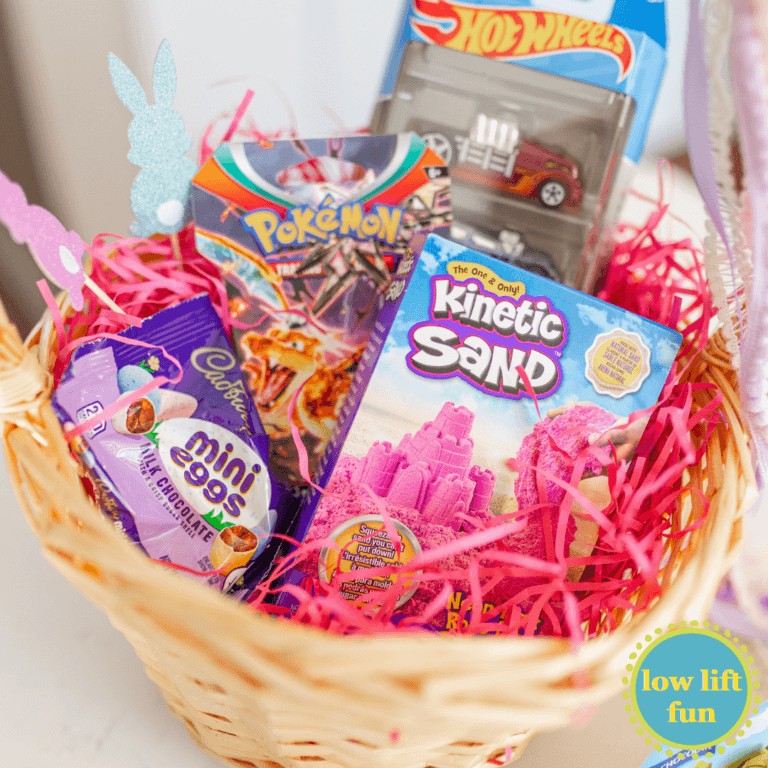 50+ Non Candy Easter Basket Ideas Your Kids Will Love - LOW LIFT FUN