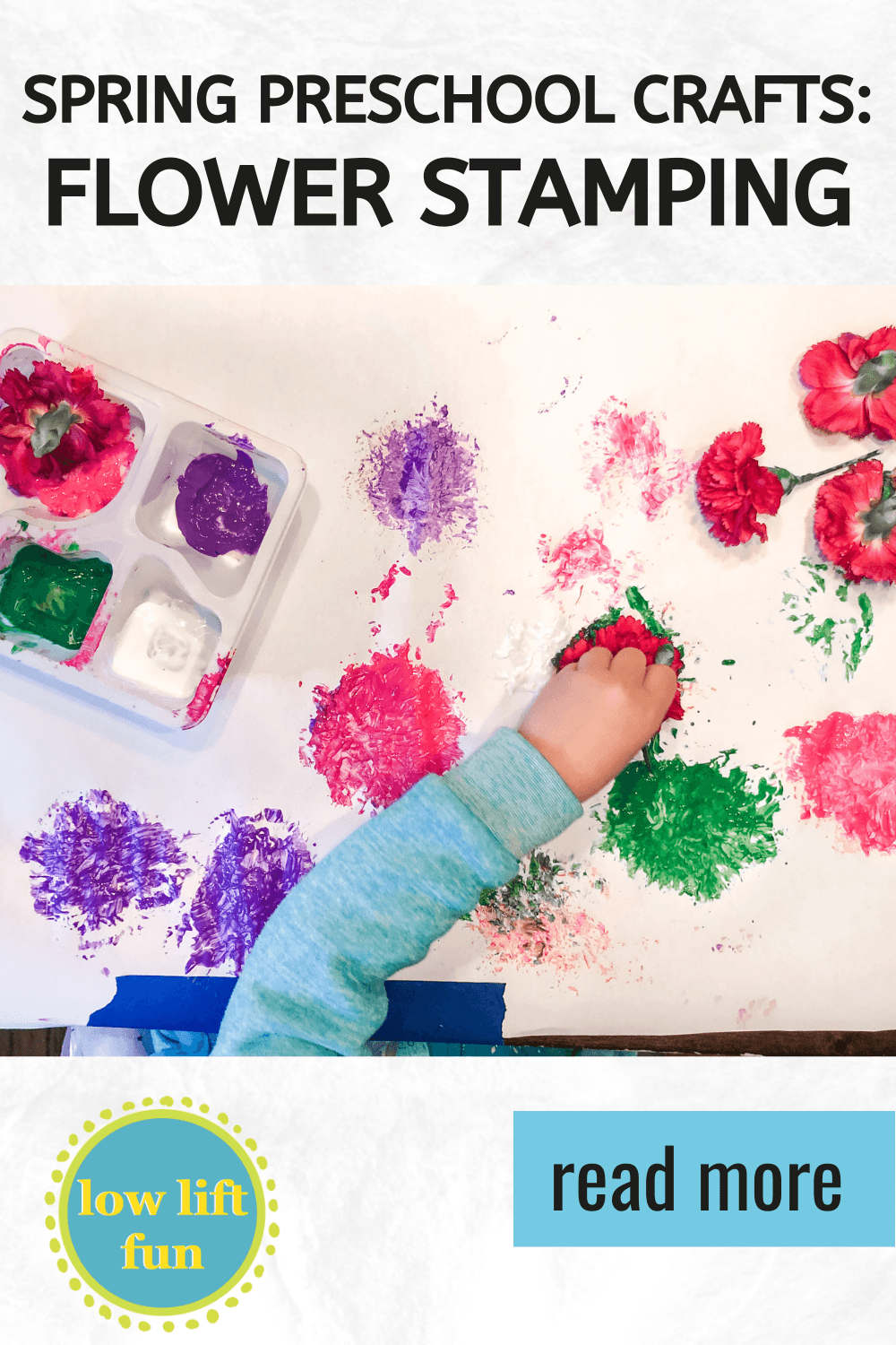 Easy Spring Crafts for Preschoolers - Best Flower Themed Crafts! - LOW ...