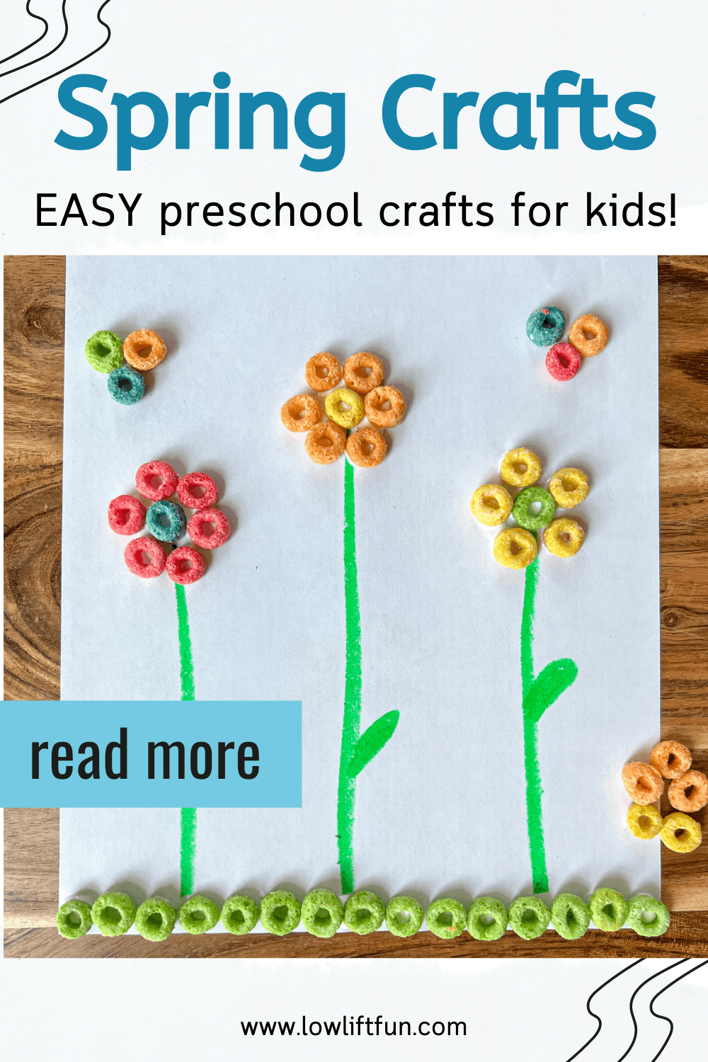 Easy Spring Crafts for Preschoolers - Best Flower Themed Crafts! - LOW ...